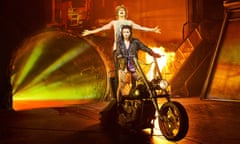 Andrew Polec and Christina Bennington in Bat Out of Hell