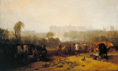 JMW Turner’s Ploughing Up Turnips, near Slough (‘Windsor’), 1809: ‘almost as banal as it sounds’.