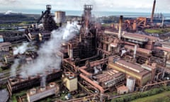 Tata Steel's Port Talbot steelworks in south Wales