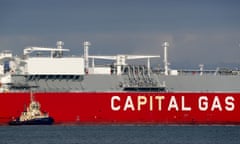 Fuel costs<br>The LNG (liquefied natural gas) ship, ATTALOS, arriving at the Isle of Grain terminal, Kent, after travelling from Australia carrying a cargo that originated at the North West Shelf project. The UK is receiving LNG from Australia for the first time in at least six years, highlighting the European region's desperation in grappling with its worst energy crisis in decades. Picture date: Wednesday August 24, 2022. PA Photo. See PA story POLITICS Energy. Photo credit should read: Gareth Fuller/PA Wire