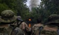 Rangers from Brazil’s environmental protection agency, Ibama, launch a major offensive against illegal mining gangs operating near the Javari valley Indigenous territory, where Dom Phillips and Bruno Pereira were killed. Photo by João Laet / The Guardian