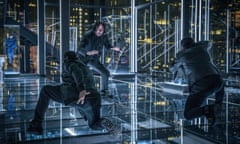 Keanu Reeves, centre, in John Wick: Chapter 3 – Parabellum.