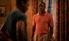 Montrose (Michael K Williams, right) and Tic (Jonathan Majors) in Lovecraft Country