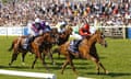 Billesdon Brook on her way to winning the 1,000 Guineas at Newmarket