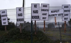 Banners in Carrickcarnon in Ireland.