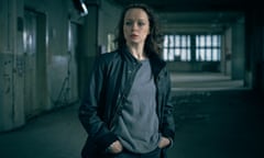 Samantha Morton as Naomi in The Last Panthers.