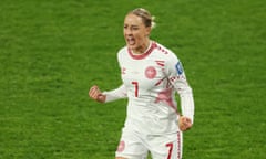 Sanne Troelsgaard scores for Denmark