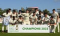 Surrey celebrate their County Championship triumph