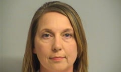 Tulsa Oklahoma Police Officer Betty Shelby in Tulsa County Jail booking photo<br>Tulsa, Oklahoma Police Officer Betty Shelby, 42, charged with first-degree manslaughter in the death of 40-year-old Terence Crutcher, is shown in this Tulsa County Jail booking photo in Tulsa, Oklahoma, U.S., September 23, 2016. Courtesy Tulsa County Jail/Handout via REUTERS ATTENTION EDITORS - THIS IMAGE WAS PROVIDED BY A THIRD PARTY. EDITORIAL USE ONLY