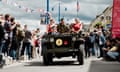 Parade in Port-en-Bessin