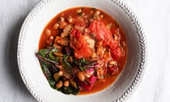 Bean and chard soup