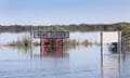 Rising water around South Australia.