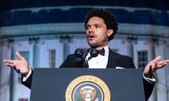 Trevor Noah speaks during the White House Correspondents dinner on 30 April 2022.