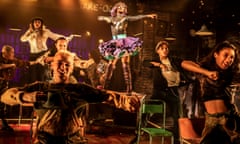 ‘We didn’t know what tier 3 would mean for us’ … the company of Rent at Hope Mill theatre in Manchester.
