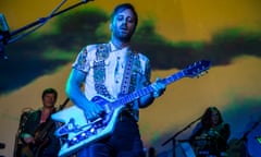 Dan Auerbach of Black Keys with his project the Arcs live on stage<br>17 Nov 2015, Milan, Italy --- Dan Auerbach of Black Keys with his project the Arcs live on stage Pictured: Dan Auerbach, The Arcs --- Image by © EDV/Splash News/Corbis