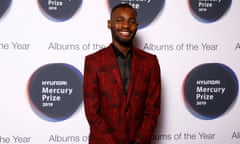 Dave arriving at the Mercury prize 2019.