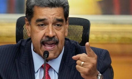 Nicolás Maduro blames Venezuela's election unrest on US and far-right conspiracy – video
