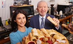 ‘I can name five winners who are now millionaires’ … Alan Sugar and 2019 winner Carina Lepore in The Apprentice.