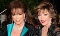 81st Annual Academy Awards Vanity Fair Party, Los Angeles, America - 22 Feb 2009<br>Mandatory Credit: Photo by Startraks Photo/REX Shutterstock (854562r)
Jackie Collins and Joan Collins
81st Annual Academy Awards Vanity Fair Party, Los Angeles, America - 22 Feb 2009