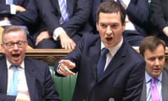Iain Duncan Smith quits cabinet<br>Chancellor George Osborne speaks in the House of Commons, London, on the final day of debate on the Budget. PRESS ASSOCIATION Photo. Picture date: Tuesday March 22, 2016. Mr Osborne insisted he delivered a "compassionate" Budget despite the abandonment of cuts to disability benefits that have left his plans in disarray. See PA story POLITICS Disabled. Photo credit should read: PA Wire