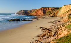 Praia do Amado in Algarve.<br>Praia do Amado in Algarve.