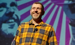 Dave Gorman at the Hackney Empire, London.