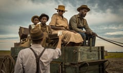 Mary J Blige and Rob Morgan in a scene from Mudbound