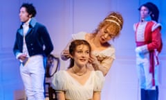 Grace Molony and Paksie Vernon in the Chichester production of The Watsons by Laura Wade.