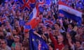 The Last Night of the Proms at the Royal Albert Hall in London