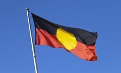 An Australian Aboriginal flag