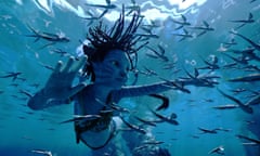 It’s all going swimmingly … Avatar: The Way of Water.