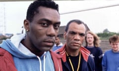 Leben Ist Der Beste Stoff   Alive & Kicking   Lenny Henry (L) *** Local Caption *** 1991  BBC<br>D1HJW8 Leben Ist Der Beste Stoff   Alive & Kicking   Lenny Henry (L) *** Local Caption *** 1991  BBC