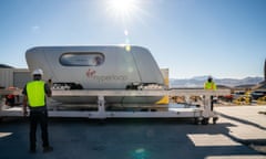 Virgin Hyperloop completes first test run with passengers in Nevada