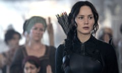 2014, THE HUNGER GAMES: MOCKINGJAY<br>JENNIFER LAWRENCE 
Character(s): Katniss Everdeen 
Film 'THE HUNGER GAMES: MOCKINGJAY - PART 1' (2014) 
Directed By FRANCIS LAWRENCE 
19 November 2014 
SAK43644 
Allstar/LIONSGATE 
 
(USA 2014) 
 
**WARNING**
This Photograph is for editorial use only and is the copyright of LIONSGATE
 and/or the Photographer assigned by the Film or Production Company & can only be reproduced by publications in conjunction with the promotion of the above Film.
A Mandatory Credit To LIONSGATE is required.
The Photographer should also be credited when known.
No commercial use can be granted without written authority from the Film Company.
Entertainment 
Orientation Landscape 