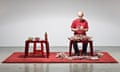 Vietnamese-Australian artist Phuong Ngo in Article 14.1, durational performance art that is showing at Sydney festival 2019 at the MCA