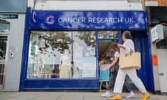 A Cancer Research shop in north London