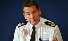 Nick Adderley wearing a police uniform.