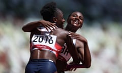 Daryll Neita and Dina Asher-Smith