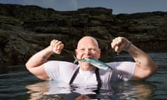 Tom Kerridge and his head chefs on a trip to Cornwall.