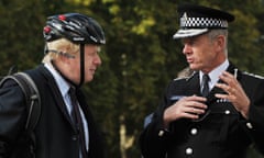 Boris Johnson and Bernard Hogan-Howe in 2011