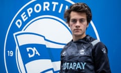 Facundo Pellistri at Deportivo Alavés.