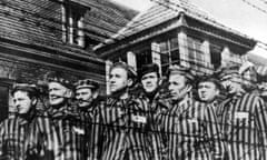 prisoners at Auschwitz.