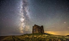 The Milky Way above St Catherine’s Chapel, Abbotsbury