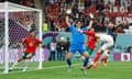 Théo Hernandez gives France an early lead in the World Cup semi-final. 