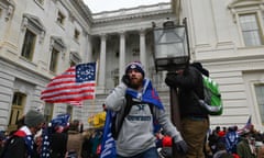 Supporters of Donald Trump storm the US Capitol on 6 January 2021.