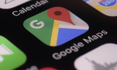 This Wednesday, March 22, 2017, photo shows the Google Maps app on a smartphone, in New York. Google is enabling users of its digital mapping service to allow their movements to be tracked by friends and family in the latest test of how much privacy people are willing to sacrifice in an era of rampant sharing. The location-monitoring feature will begin rolling out Wednesday in an update to the Google Maps mobile app that’s already on most of the world’s smartphones. It will also be available on personal computers. (AP Photo/Patrick Sison)