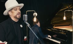 Boy George covers YMCA for the YMCA
