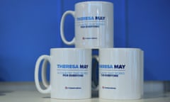 Mugs with Conservative Party slogans