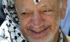 Yasser Arafat pictured in 2003