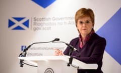 Nicola Sturgeon speaking at the launch of an analysis paper on Scotland’s future relationship with Europe.